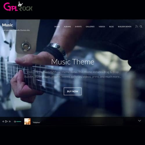 Themify Music WordPress Theme