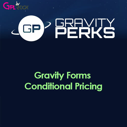 Gravity Perks Gravity Forms Conditional Pricing