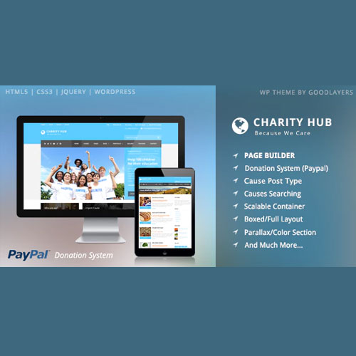 Charity Hub Nonprofit Fundraising WordPress