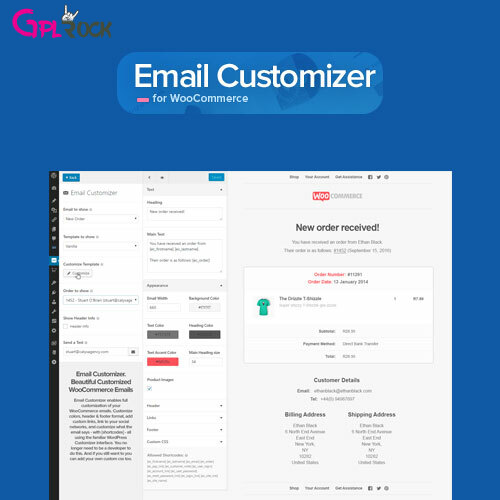 Email Customizer for WooCommerce
