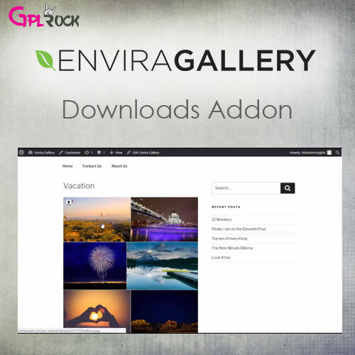 Envira Gallery | Downloads Addon