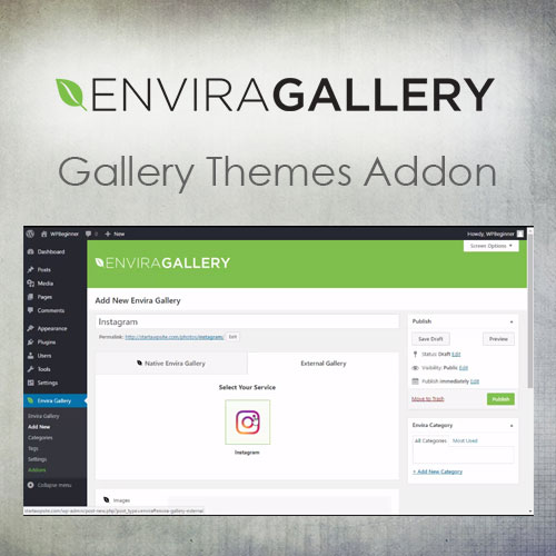 Envira Gallery | Instagram Addon