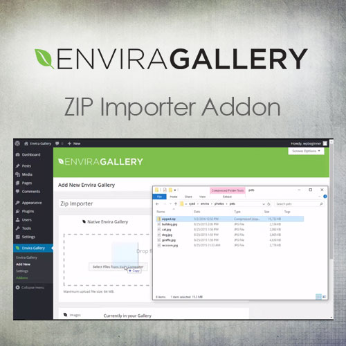 Envira Gallery | ZIP Importer Addon