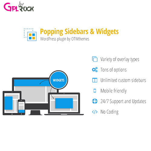 Popping Sidebars and Widgets for WordPress