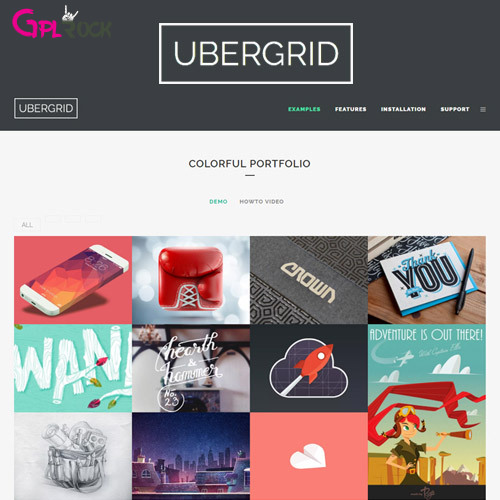 UberGrid responsive grid builder for WordPress