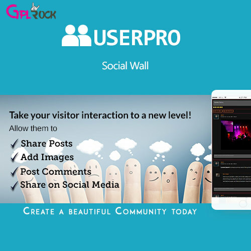 UserPro – Social Wall Add-on