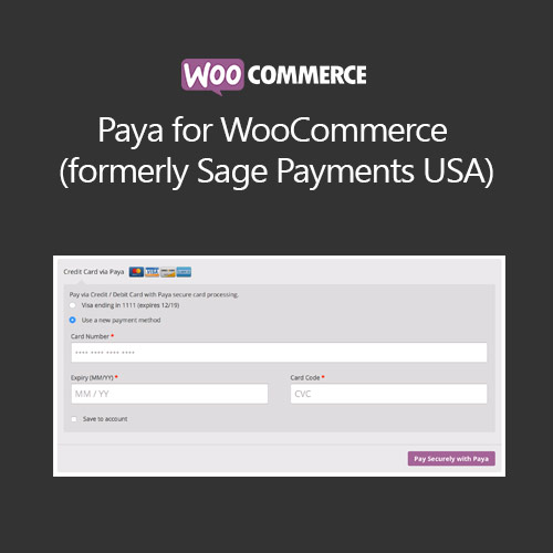 WooCommerce Sage Payments USA