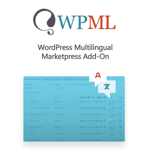 WordPress Multilingual Marketpress Add On