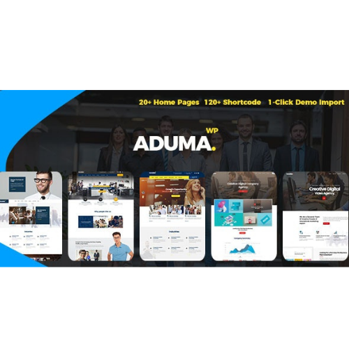 Aduma – Consulting Finance Business WordPress Theme