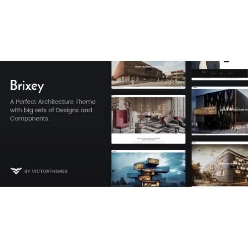 Brixey – Responsive Architecture WordPress Theme 1