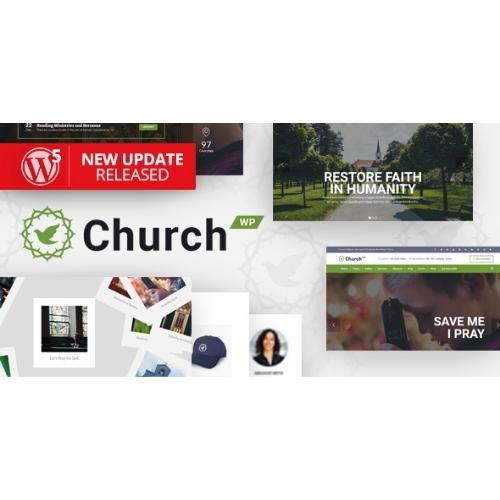 ChurchWP – A Contemporary WordPress Theme for Churches