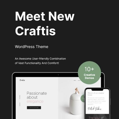 Craftis – Handcraft Artisan WordPress Theme