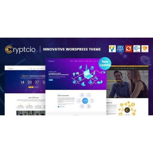 Cryptcio Innovative WordPress Theme