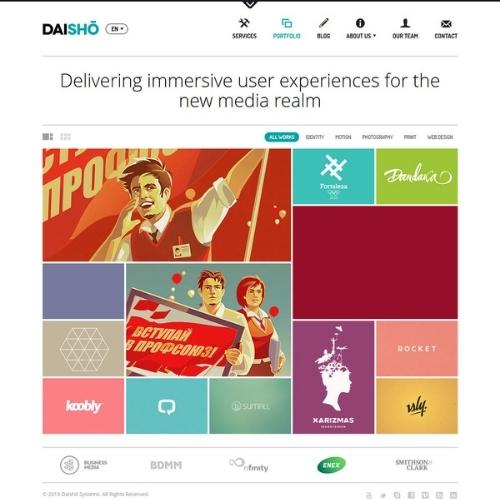 Daisho – Flexible WordPress Portfolio Theme