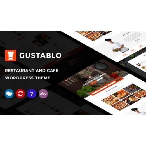 Gustablo Restaurant Cafe Responsive WordPress