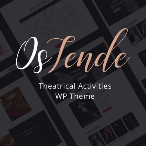 OsTende – Theater WordPress Theme