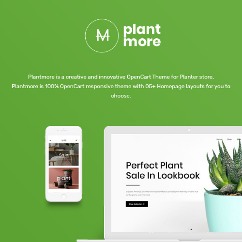 Plantmore – Responsive Theme for WooCommerce WordPress Theme