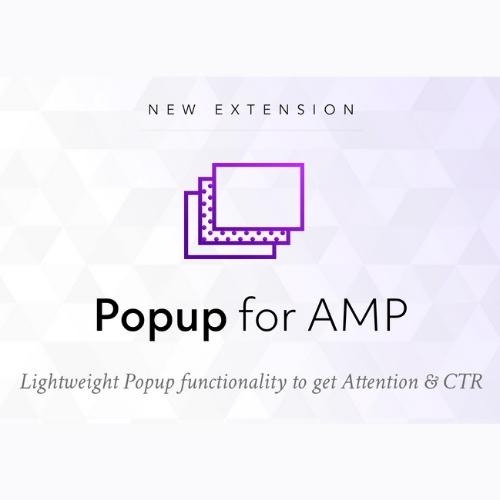Popup for AMP