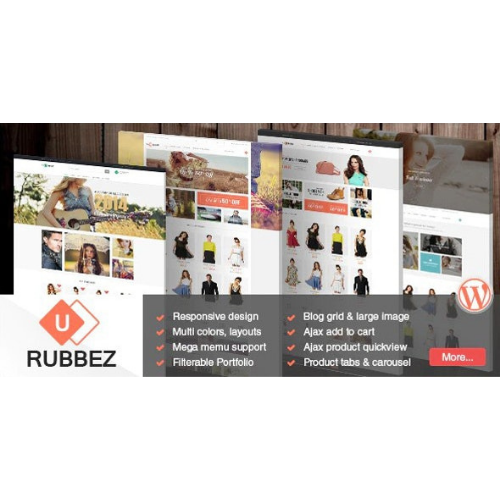 Rubbez WooCommerce Corporate WordPress Theme