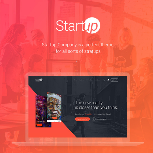 Startup Company – Business Technology WP Theme