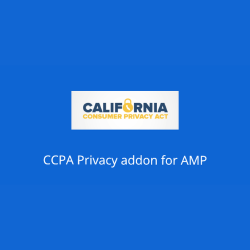 CCPA For AMP
