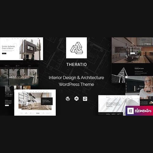 Theratio - Architecture & Interior Design Elementor WordPress Theme