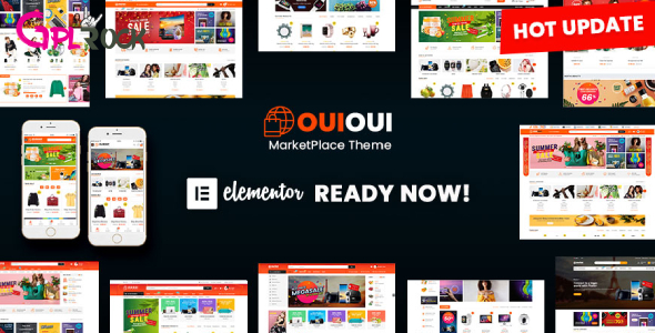 OuiOui - Multi Vendor MarketPlace Elementor WooCommerce Theme
